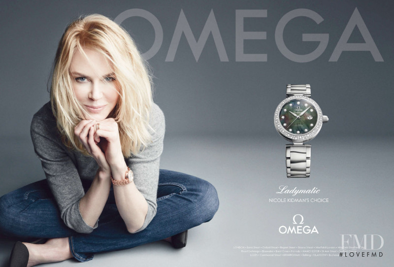 Omega advertisement for Autumn/Winter 2015