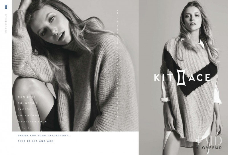 Kit and Ace advertisement for Autumn/Winter 2015