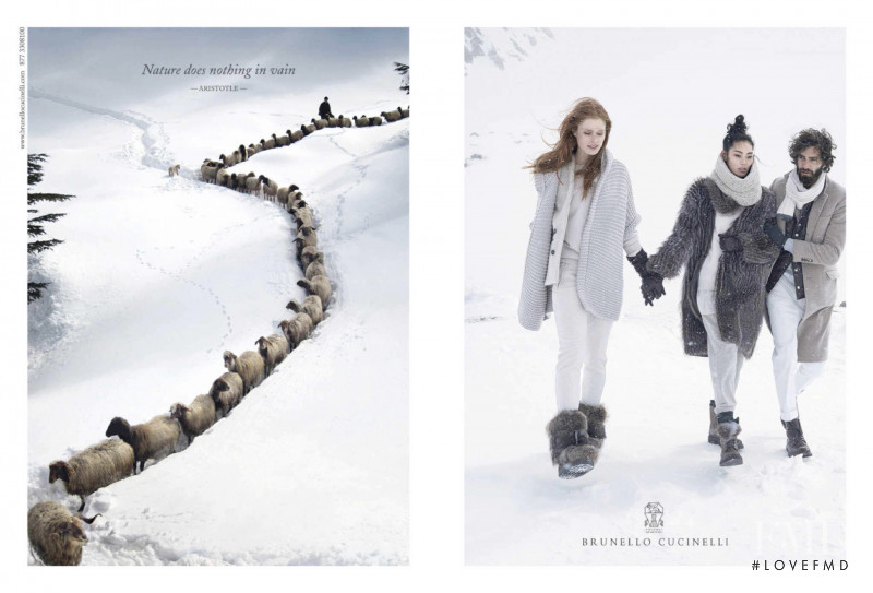 Brunello Cucinelli advertisement for Autumn/Winter 2015