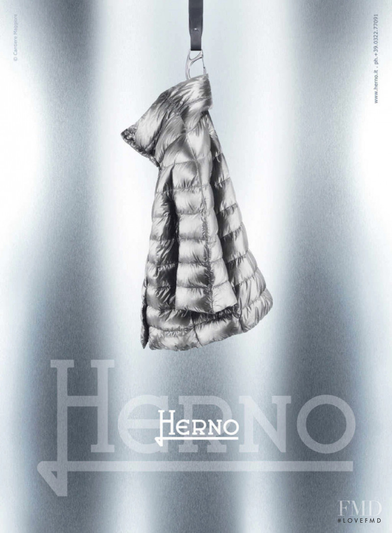 Herno advertisement for Autumn/Winter 2015