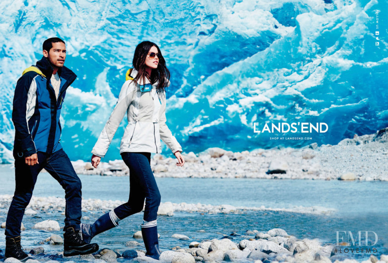 Lands\'End advertisement for Autumn/Winter 2015