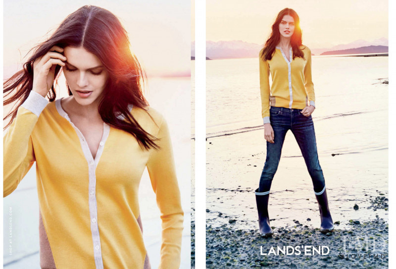 Lands\'End advertisement for Autumn/Winter 2015