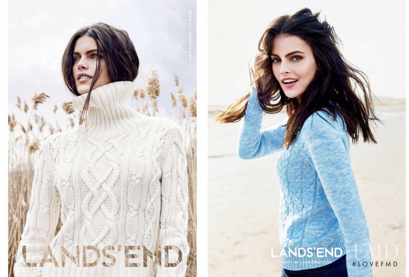 Lands\'End advertisement for Autumn/Winter 2015