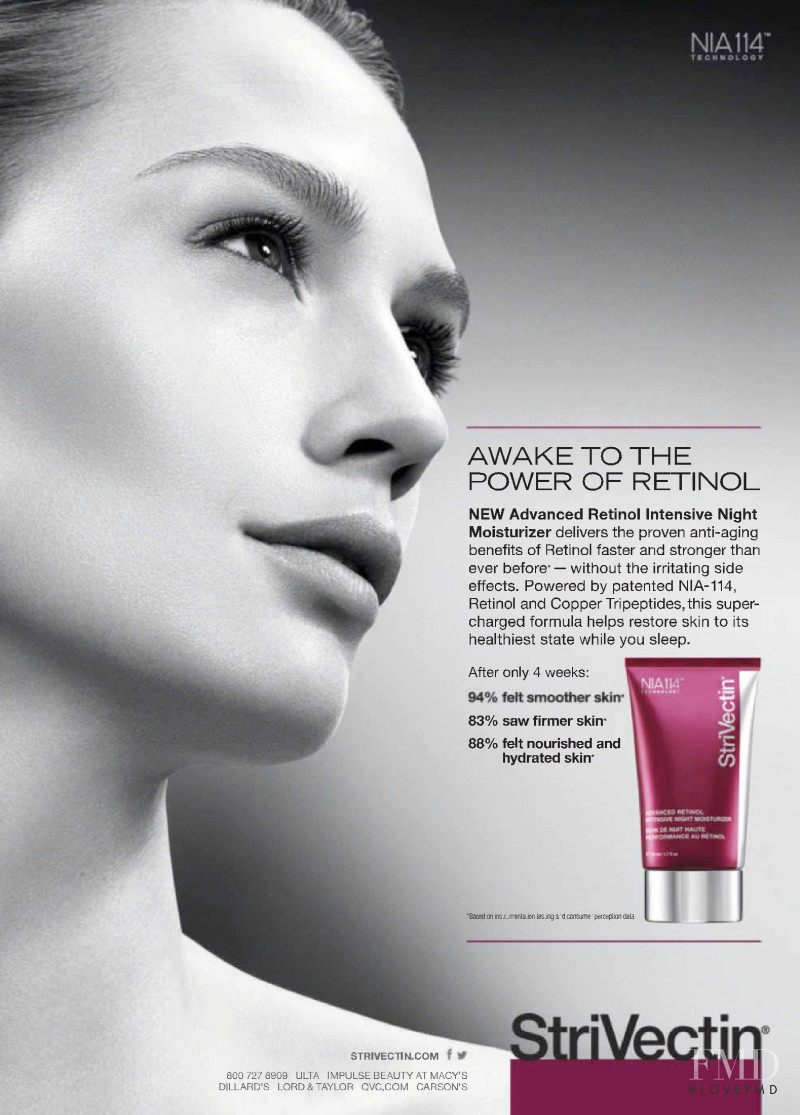 StriVectin advertisement for Autumn/Winter 2015