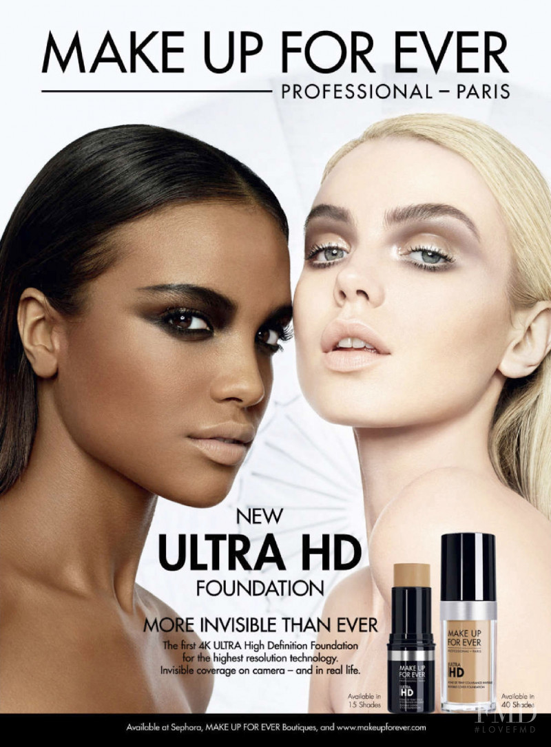 Make Up For Ever advertisement for Autumn/Winter 2015