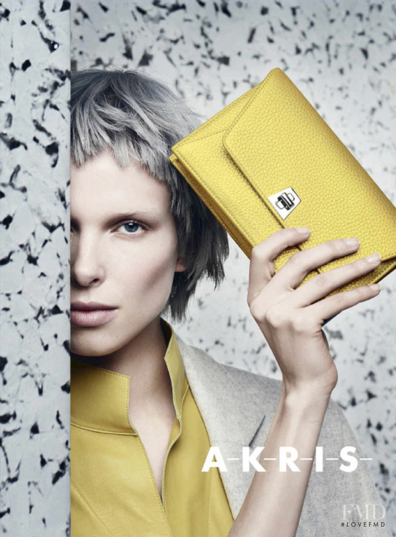 Akris advertisement for Autumn/Winter 2015