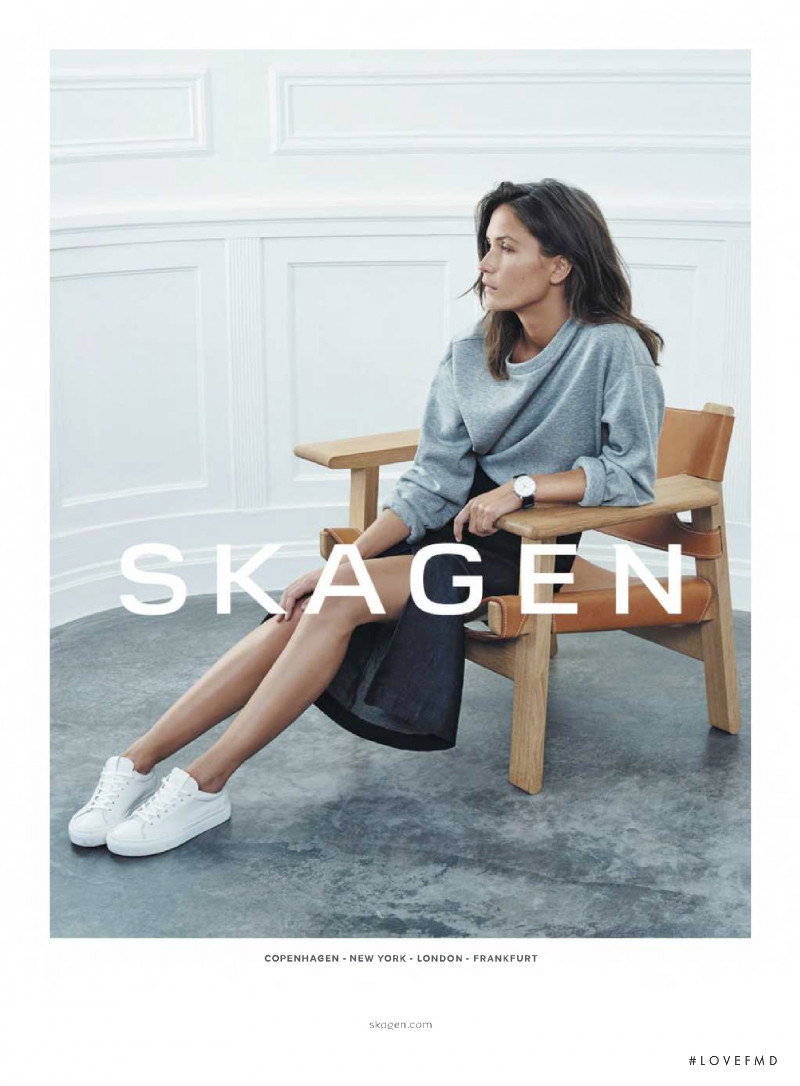 Skagen advertisement for Spring/Summer 2016