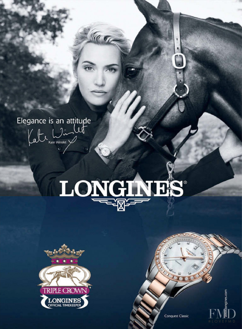 Longines advertisement for Spring/Summer 2015