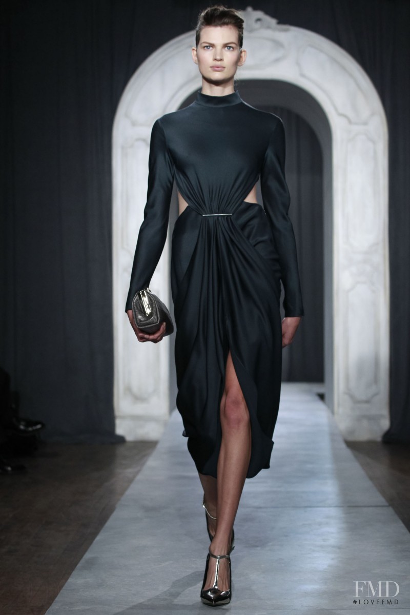Bette Franke featured in  the Jason Wu fashion show for Autumn/Winter 2014