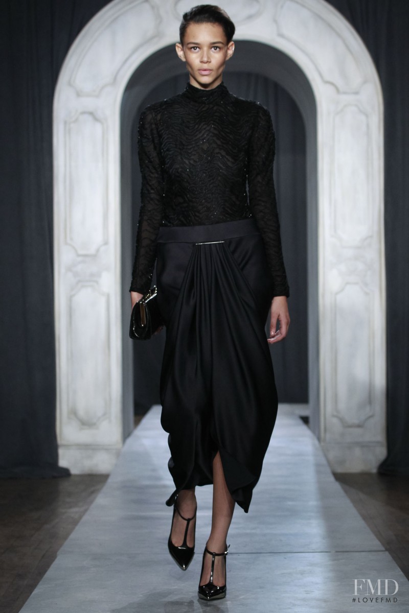 Binx Walton featured in  the Jason Wu fashion show for Autumn/Winter 2014