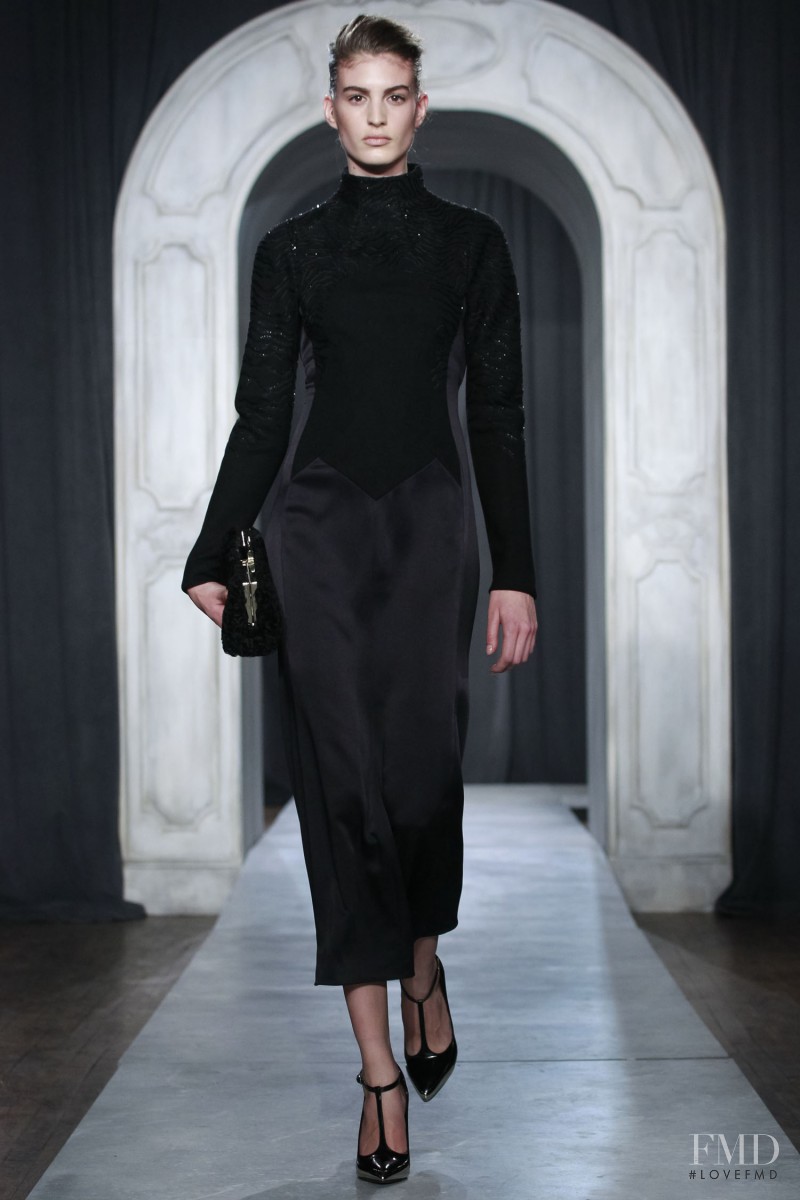 Elodia Prieto featured in  the Jason Wu fashion show for Autumn/Winter 2014