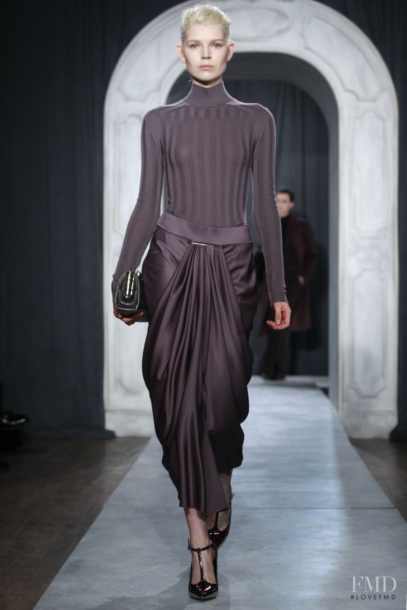 Ola Rudnicka featured in  the Jason Wu fashion show for Autumn/Winter 2014