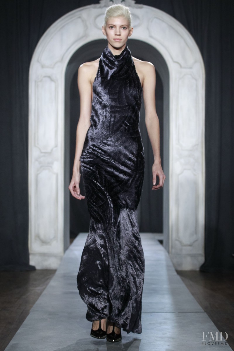 Devon Windsor featured in  the Jason Wu fashion show for Autumn/Winter 2014