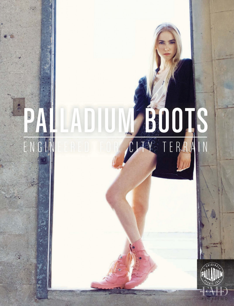 Palladium advertisement for Spring/Summer 2015