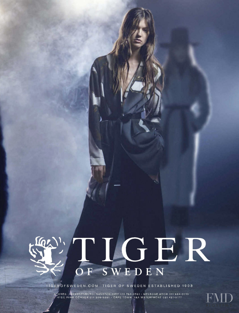 Tiger of Sweden advertisement for Autumn/Winter 2015