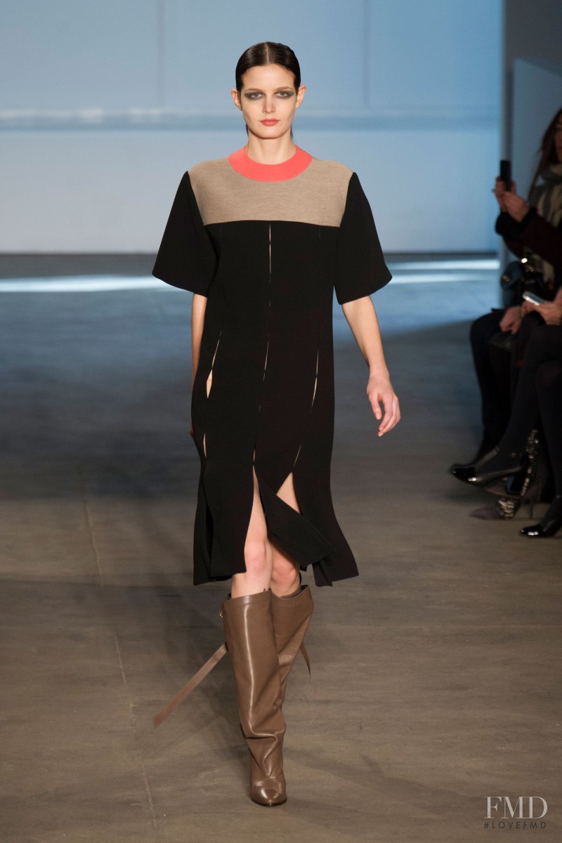 Zlata Mangafic featured in  the Derek Lam fashion show for Autumn/Winter 2014