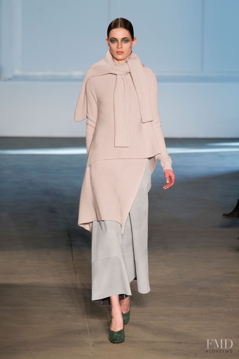 Kassandra Jensen featured in  the Derek Lam fashion show for Autumn/Winter 2014