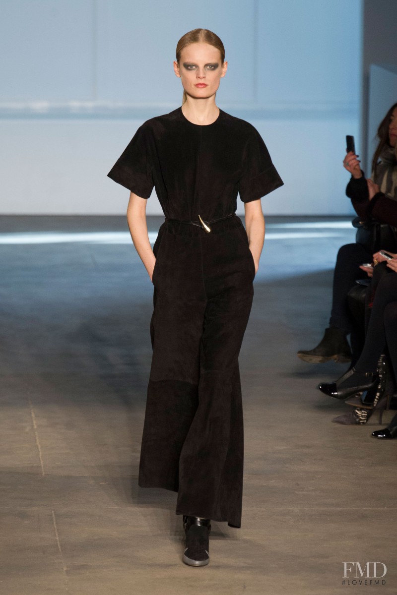 Hanne Gaby Odiele featured in  the Derek Lam fashion show for Autumn/Winter 2014