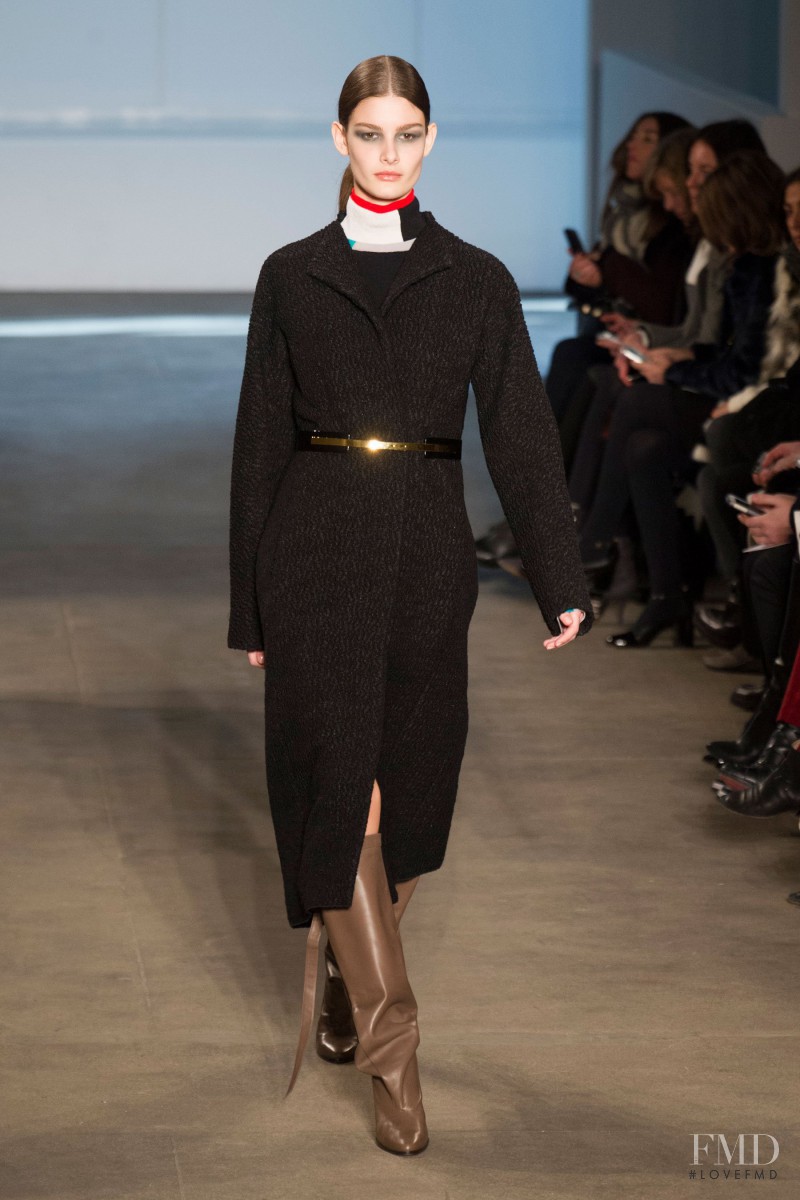 Ophélie Guillermand featured in  the Derek Lam fashion show for Autumn/Winter 2014