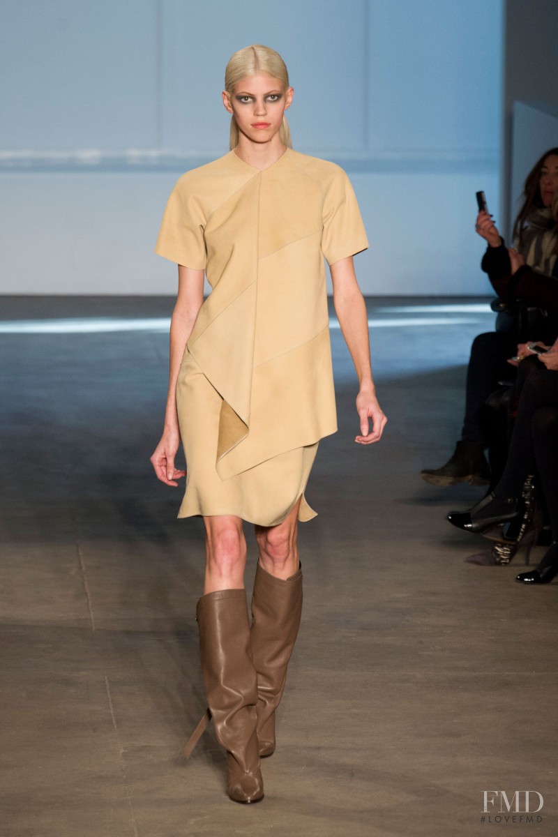 Devon Windsor featured in  the Derek Lam fashion show for Autumn/Winter 2014