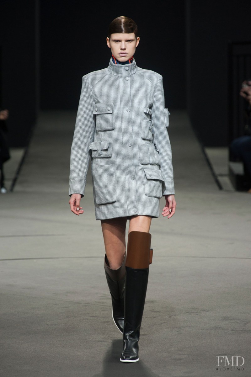 Josefin Gustafsson featured in  the Alexander Wang fashion show for Autumn/Winter 2014