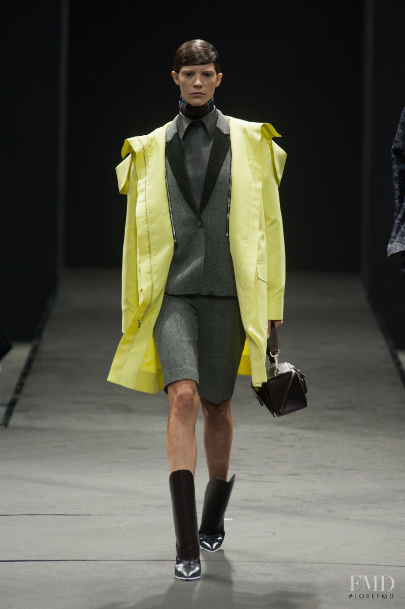 Carla Ciffoni featured in  the Alexander Wang fashion show for Autumn/Winter 2014