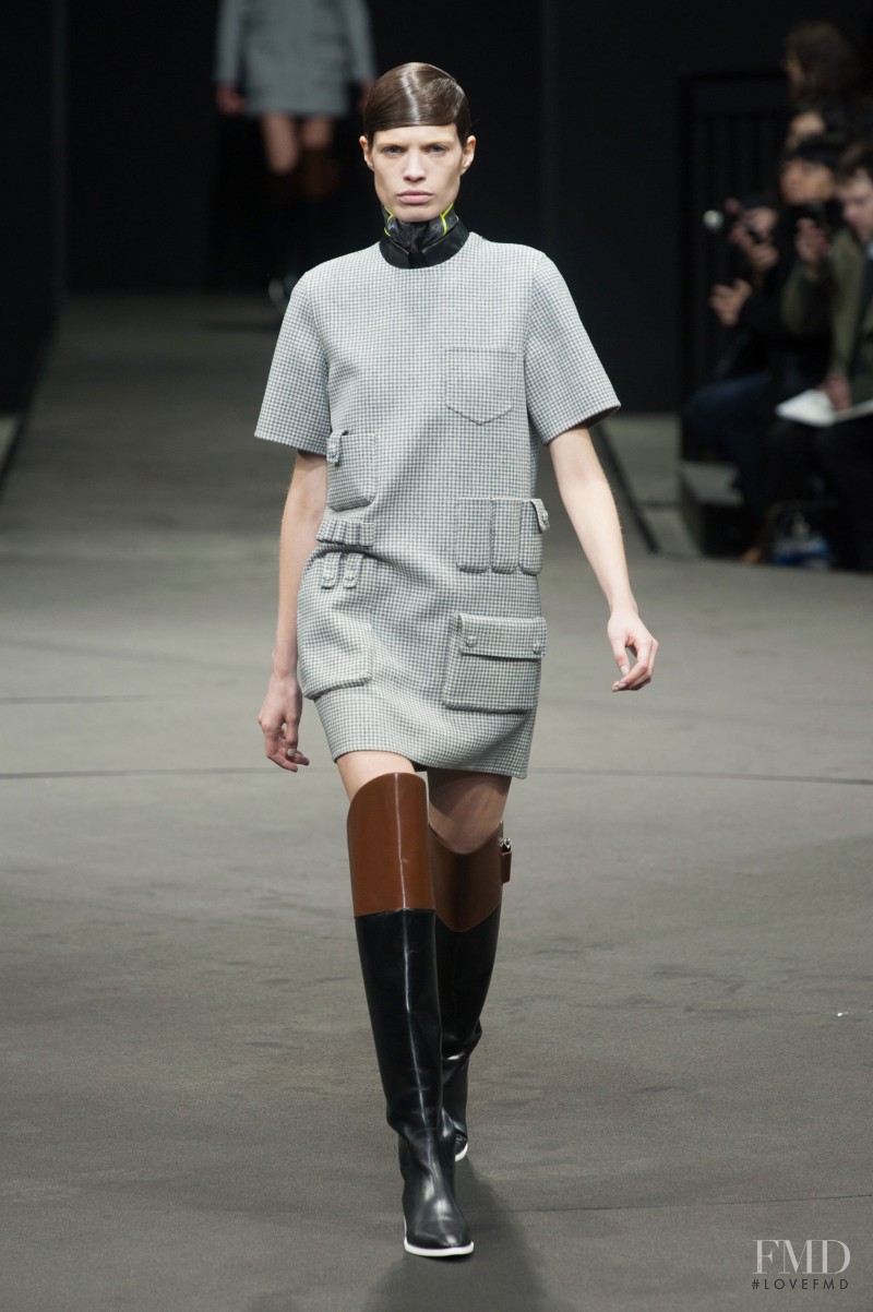 Constanza Saravia featured in  the Alexander Wang fashion show for Autumn/Winter 2014
