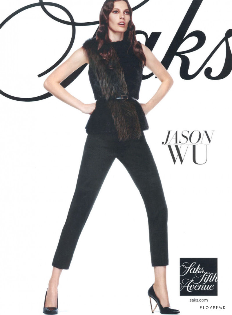 Saks Fifth Avenue advertisement for Autumn/Winter 2015