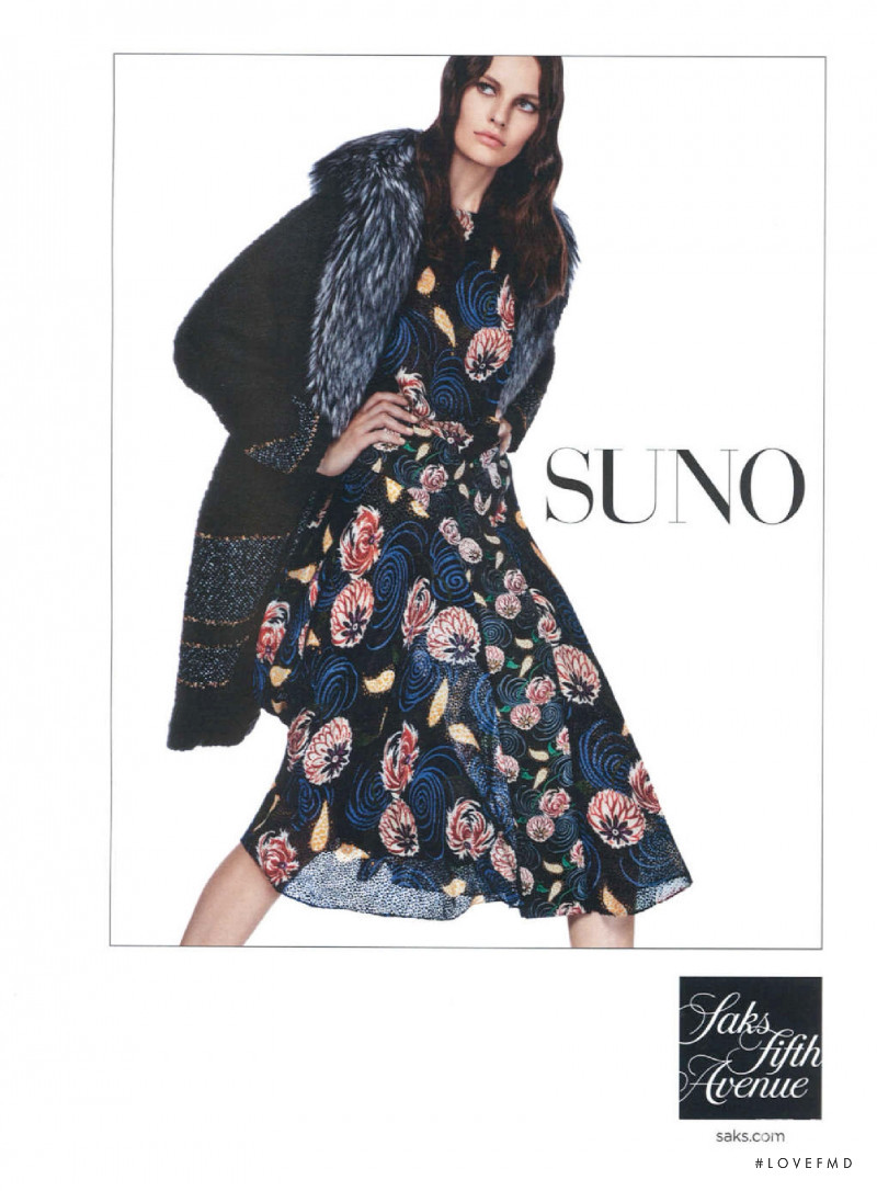 Saks Fifth Avenue advertisement for Autumn/Winter 2015