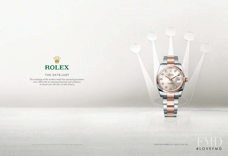 Rolex advertisement for Autumn/Winter 2016