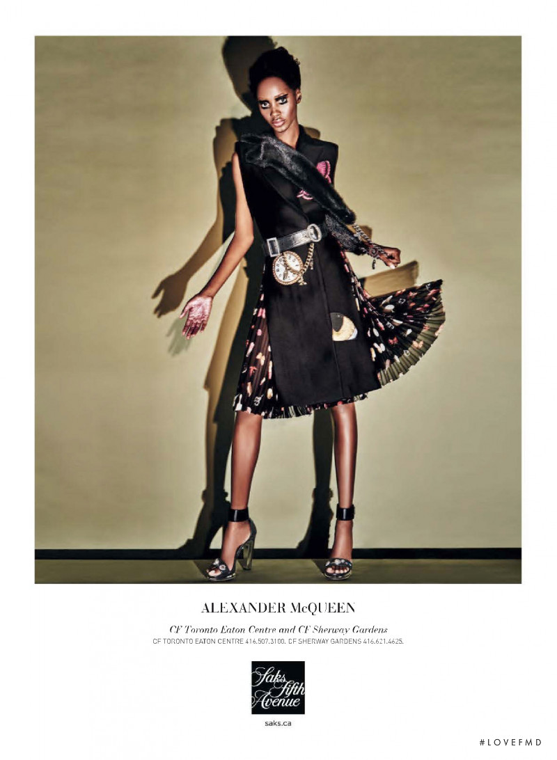 Saks Fifth Avenue advertisement for Autumn/Winter 2016