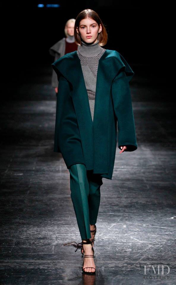 Valery Kaufman featured in  the Prabal Gurung fashion show for Autumn/Winter 2014