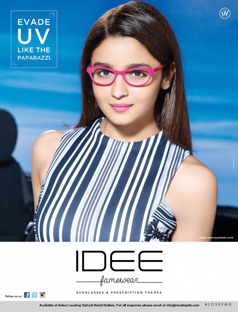 Idee Eyewear advertisement for Spring/Summer 2015