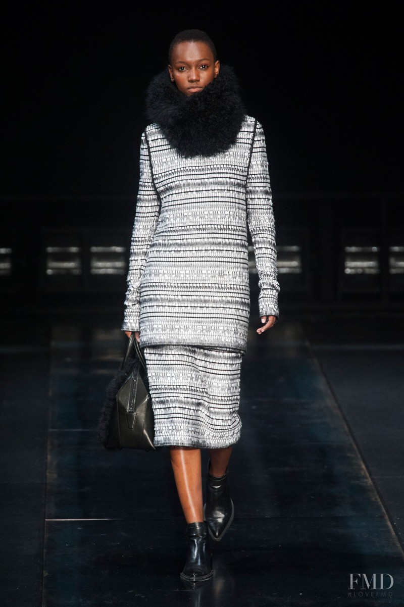 Herieth Paul featured in  the Helmut Lang fashion show for Autumn/Winter 2014