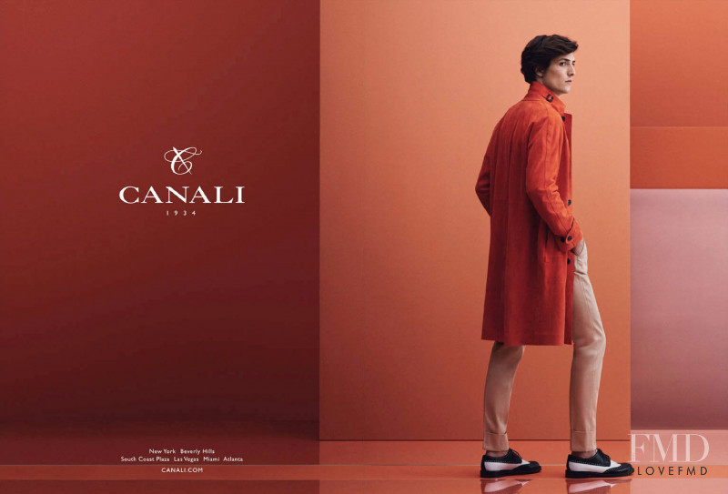 Canali advertisement for Spring/Summer 2015
