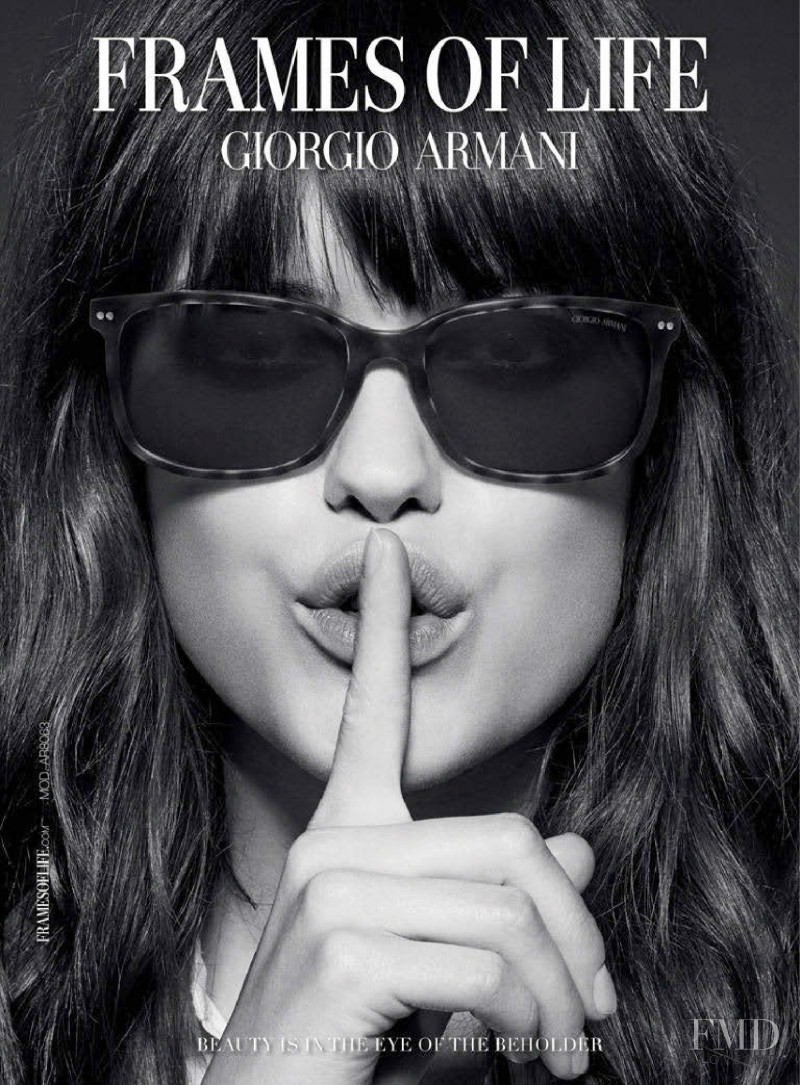 Giorgio Armani Eyewear advertisement for Spring/Summer 2015