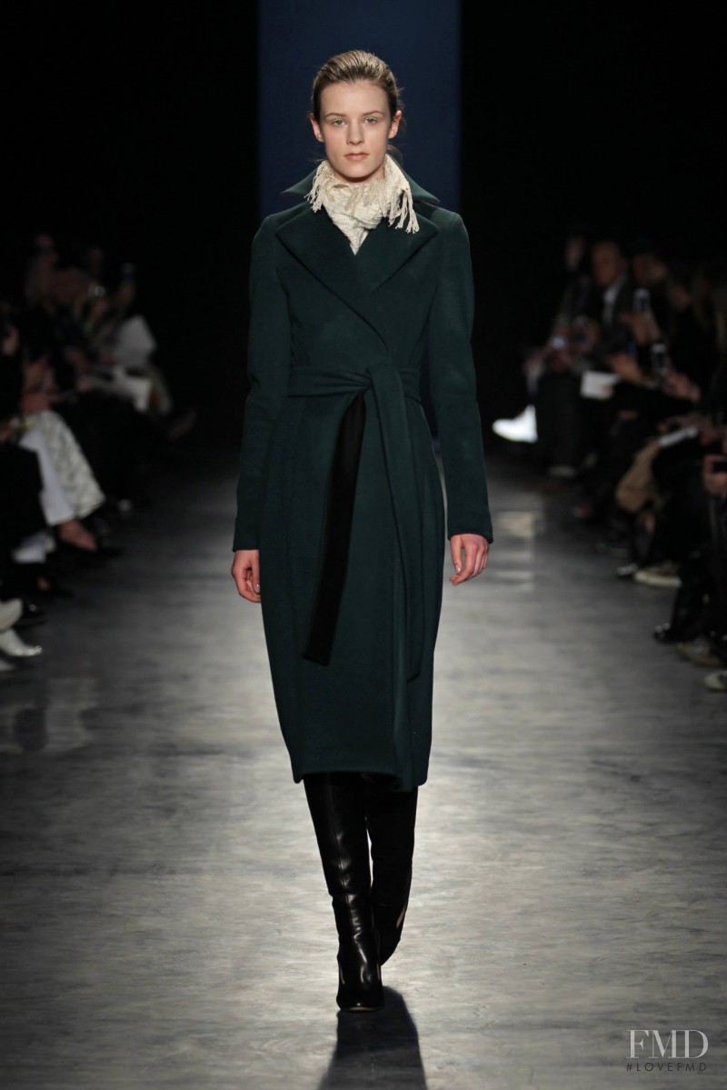 Kayley Chabot featured in  the Altuzarra fashion show for Autumn/Winter 2014