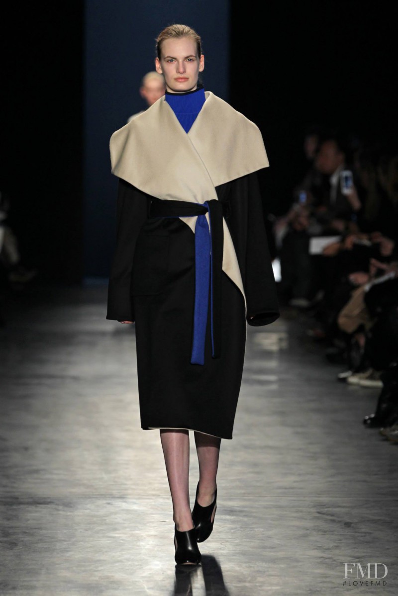 Carolina Sjöstrand featured in  the Altuzarra fashion show for Autumn/Winter 2014