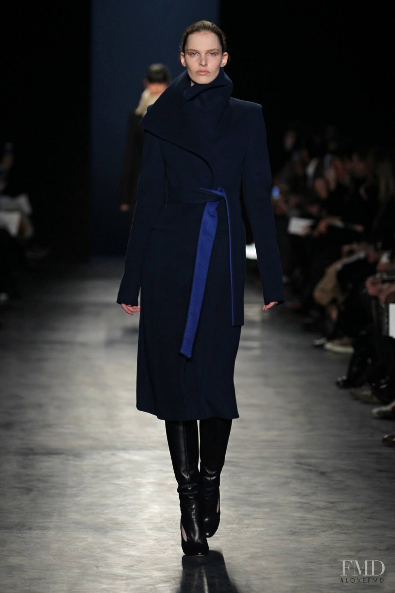Lisa Verberght featured in  the Altuzarra fashion show for Autumn/Winter 2014