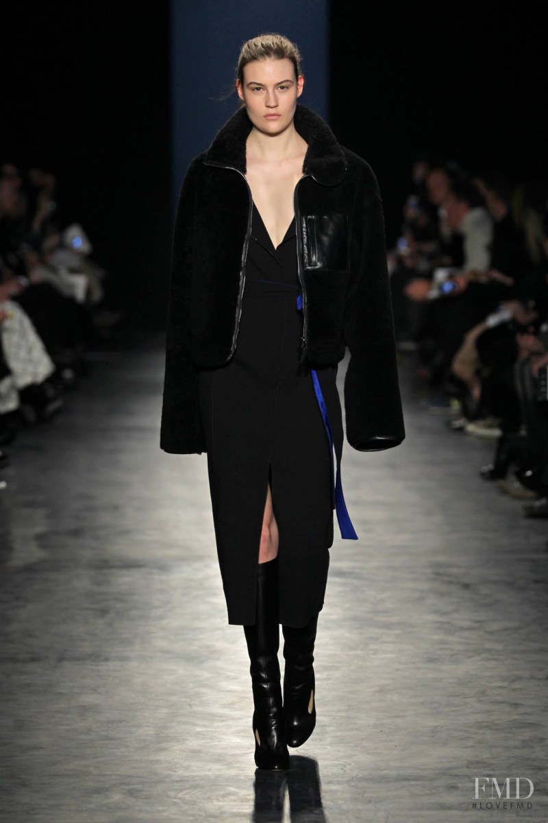 Maria Bradley featured in  the Altuzarra fashion show for Autumn/Winter 2014