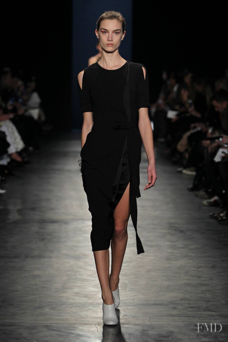 Ronja Furrer featured in  the Altuzarra fashion show for Autumn/Winter 2014