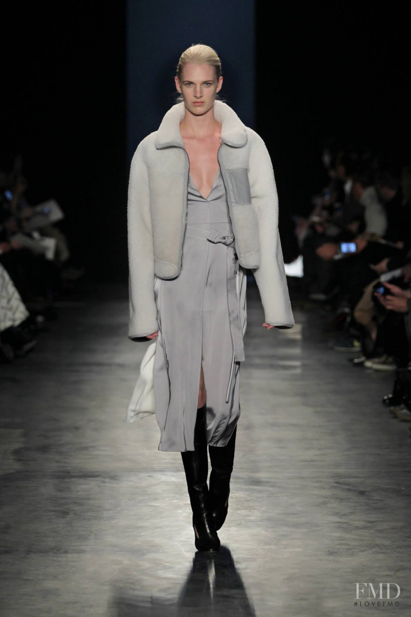 Ashleigh Good featured in  the Altuzarra fashion show for Autumn/Winter 2014