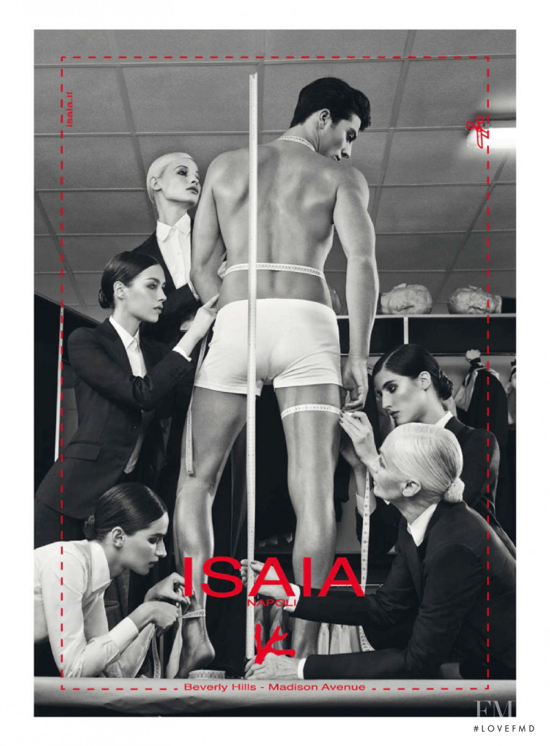 Isaia advertisement for Autumn/Winter 2015