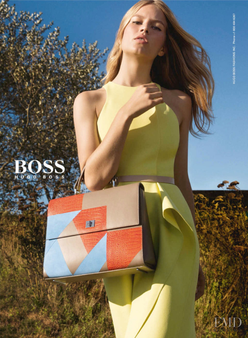 Anna Ewers featured in  the Boss by Hugo Boss advertisement for Spring/Summer 2016