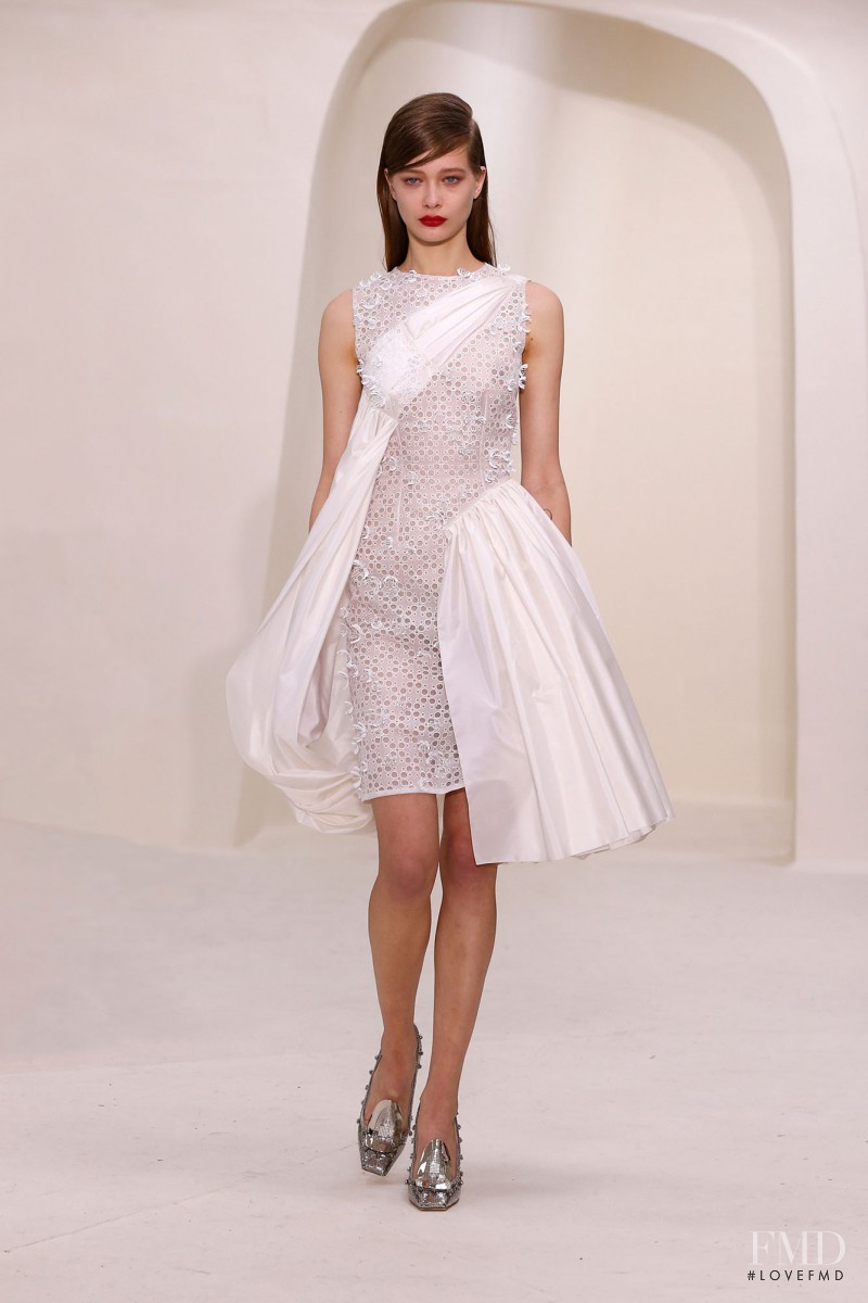 Tanya Katysheva featured in  the Christian Dior Haute Couture fashion show for Spring/Summer 2014