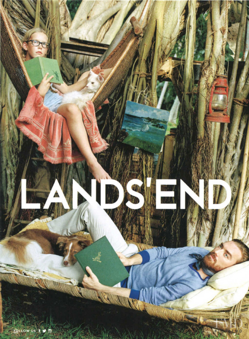 Lands\'End advertisement for Spring/Summer 2016