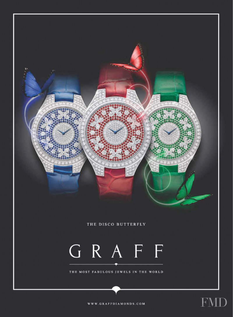 Graff Diamonds advertisement for Autumn/Winter 2015