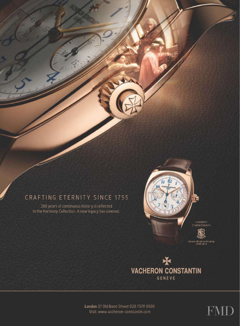 Vacheron Constantin advertisement for Autumn/Winter 2015