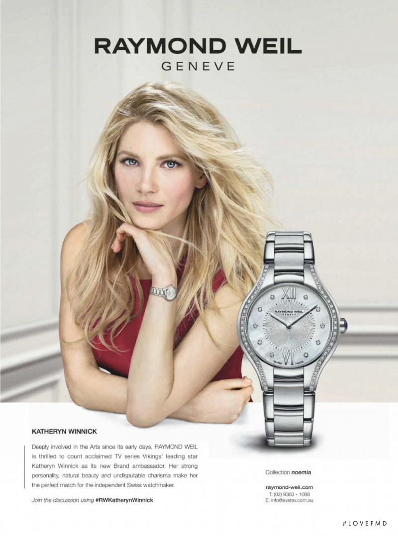 Raymond Weil advertisement for Autumn/Winter 2015