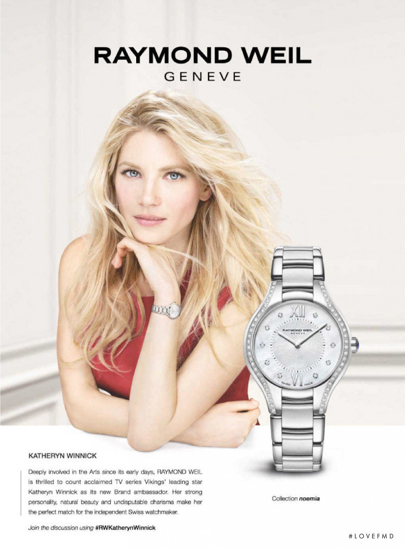 Raymond Weil advertisement for Spring/Summer 2016